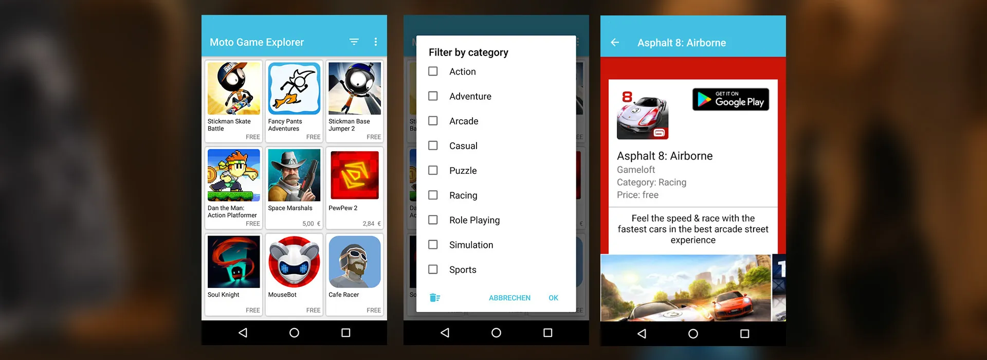 Moto GamePad — gallery