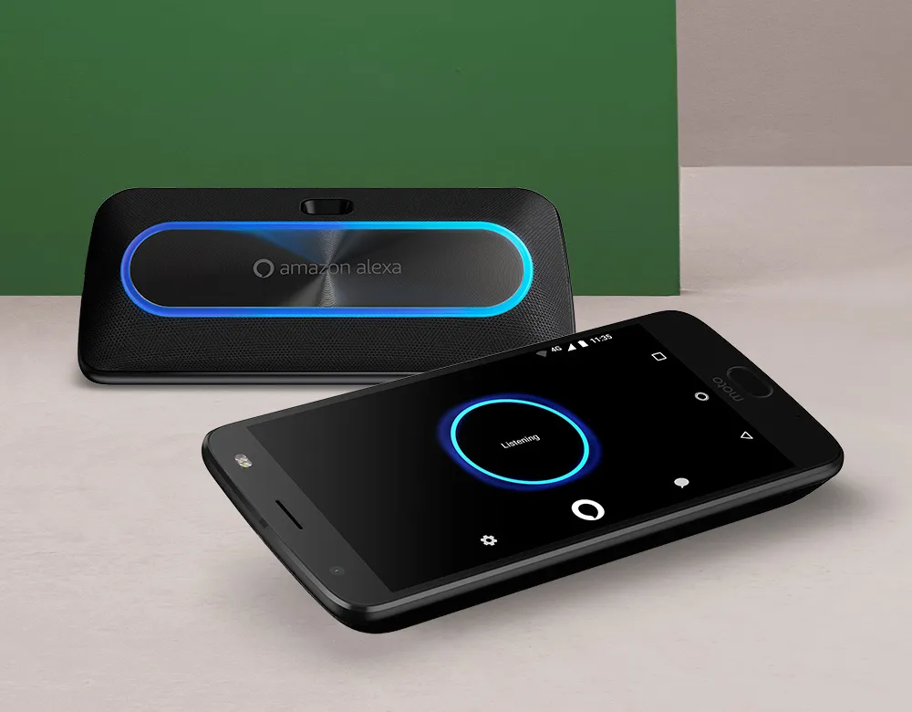 Moto Smart Speaker with Amazon Alexa